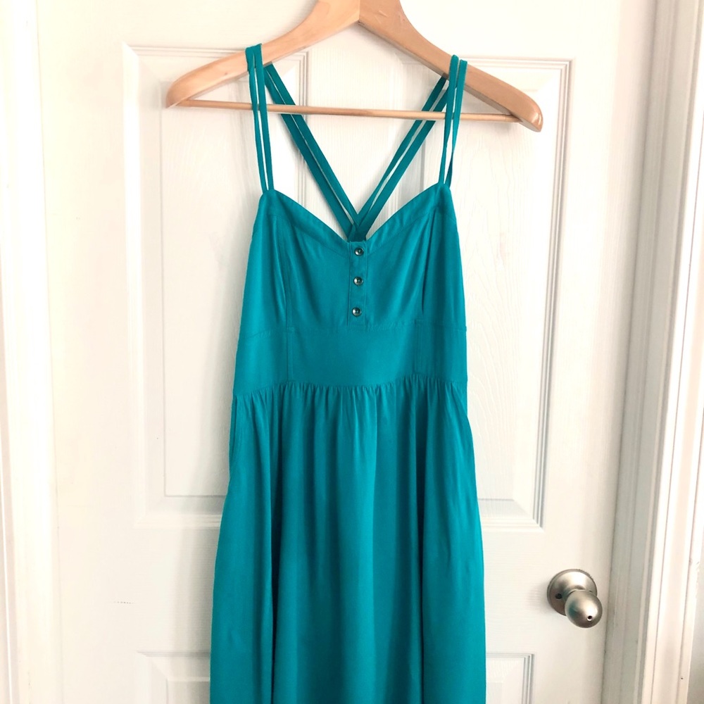 Express Teal Sundress